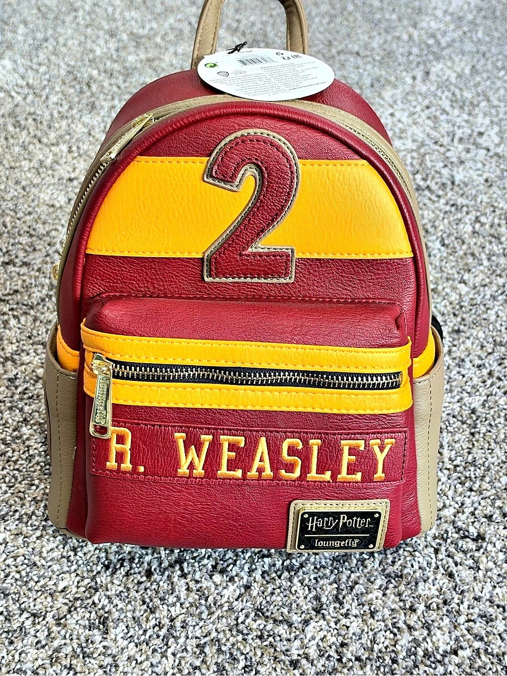 Harry Potter Hogwarts Gryffindor Mini Backpack Color Block Mini Backpack